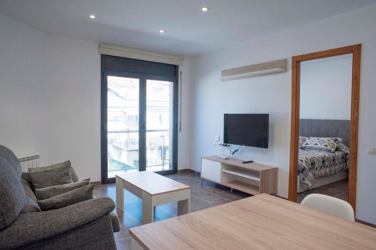 Apartament Bisaura De Ter Sant Quirze De Besora Luaran gambar